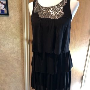 BCBG Art Deco Modern Flapper Dress